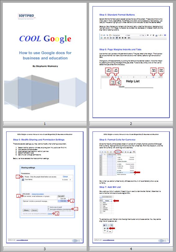 Cool Google eBook Sample Pages